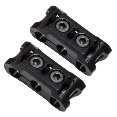 RC Car Motor Cable Manager Motor Wire Fixed Clamp Buckle RC Model Accessories 2PCS Black 10AWG, Play Figures Vehicles