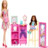 Barbie Day at the Fair Playset with 2 Dolls, Face Paint and Photo Holder, Additional Accessories, Includes Small Chelsea Doll with Colour Changing Face view 1