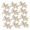 Abaodam 12pcs Mini Bear Hanging Ornaments Adorable Bear Doll Key Chain Pendant for Crafting and Decoration for All Ages view 1