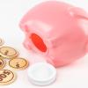 NUOBESTY Piggy Bank Stopper, 50pcs Piggy Bank Silicone Plugs Replacement Saving Box Plug Hole Cover Silicone Seal for Coin Jar Accessories 28mm, 30mm, 32mm, 34mm, 36mm view 2