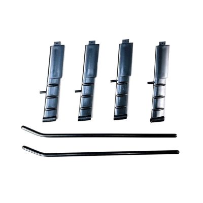 Control Helicopter Fuselage Spare Parts, Compatible with 450 Size MD500E Scale Fuselage Replacement Accessories Universal(Landing Gear)