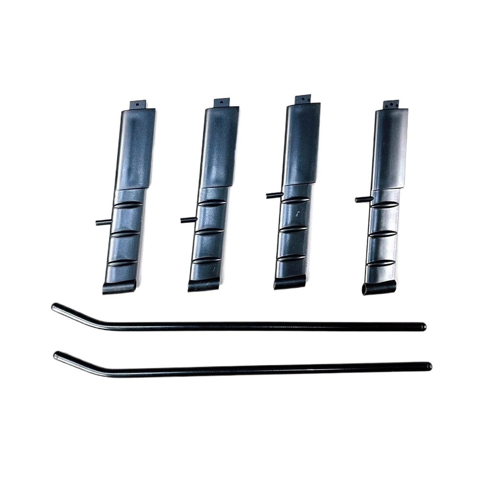 Control Helicopter Fuselage Spare Parts, Compatible with 450 Size MD500E Scale Fuselage Replacement Accessories Universal(Landing Gear)