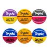 Tryeht Mini Self-Inflating Basketballs, 5, Hollow Rubber Balls with New Feel, High Bounce, No Pump Needed, Multi-Color, Perfect for Small Hoops, Outdoor Games, Picnic and School Play (6 Pack) view 1
