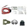 Universal Helicopter Fuselage Spare Parts Hatch/Landing Gear/Cockpit Kit/LED/Tail, Compatible with 500 Size UH60 RC Helicopter Model Universal(Weapon Set) view 2