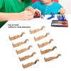 Omabeta 10PCS 440 440X2 Iron Pickup Shoe Set Replacement Slot Car Racing Enthusiasts view 2