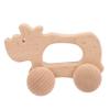 BESPORTBLE Car Wooden Push Car for Early Educational Grasp Training Safe Rounded Edges Enhances Hand Eye Coordination Development for Year view 1