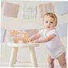 BESPORTBLE Car Wooden Push Car for Early Educational Grasp Training Safe Rounded Edges Enhances Hand Eye Coordination Development for Year view 4