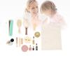 Simulation Wooden Makeup Toy, Wooden Makeup Toys Set for Girls, Wood Beauty Cosmetic Set with Accessories for , Simulation Wooden Makeup Toy view 2