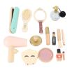 Simulation Wooden Makeup Toy, Wooden Makeup Toys Set for Girls, Wood Beauty Cosmetic Set with Accessories for , Simulation Wooden Makeup Toy view 4