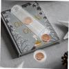 ARTIBETTER 10pcs Coin Tubes for Coin Storage Sturdy Plastic Holders Collectibles Container for Half and Quarter view 3