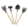 ToysCentral Basics 4Pcs Mini Gardening Tools for Shovel and Pitch Fork for Dollhouse Garden Play for Outdoor Activities and Creative Imagination view 1