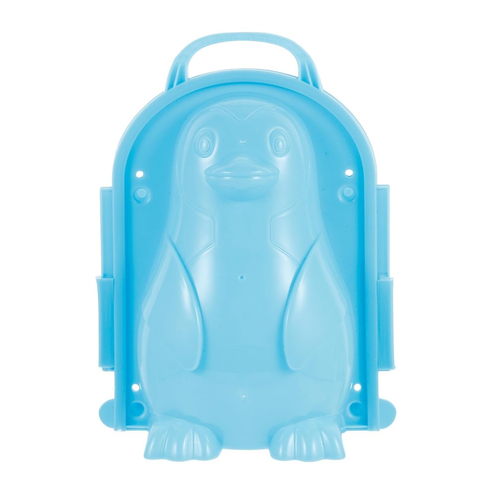 BESPORTBLE Penguin Snow Mold for Boys and Girls Snowman Maker Clip Toy Outdoor Winter Fun for Children Snow Field Plaything Comfortable to Hold Design
