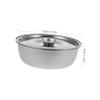 CIMAXIC Stainless Steel Boys and Girls Bowl Rice Bowl Lid Hot Lunch Container for Toddlers view 2