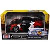 Senna #22 Black with Red and White Graphics GT Racing Series 1/24 Diecast Model Car by Motormax 73791 view 2