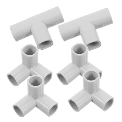 KOMBIUDA 6pcs Playpen Pipe Connector Pe Corner Adapter Elbow Fittings for Easy Assembly Stair Gate Accessory