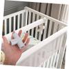 KOMBIUDA 6pcs Playpen Pipe Connector Pe Corner Adapter Elbow Fittings for Easy Assembly Stair Gate Accessory view 4
