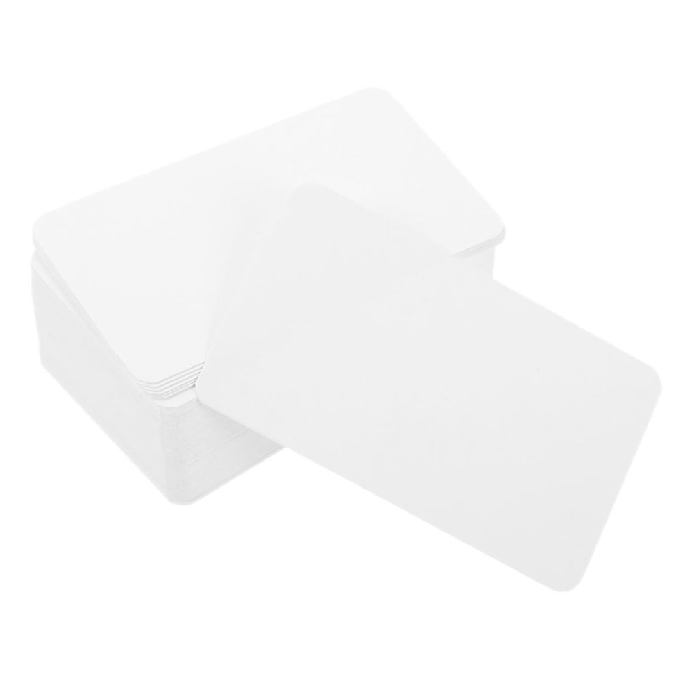 Angoily 500pcs Versatile Blank Flashcards for Kraft Paper Cards for Students Teachers Families