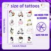 266PCS Halloween Ghost Birthday Party Favors Cute Ghost Slap Bracelet Floral Ghost Stickers Pastel Halloween Glasses, Tattoos, Keychain, Sticky Hands Toys, Button Pins for Kids Halloween Party view 3