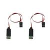 YRhXAF 2Pcs 3CH 3-Channel Lamp Control Switch Panel Compatible with 1/10 1/8 RC Model Car SCX10 Trx4 view 1