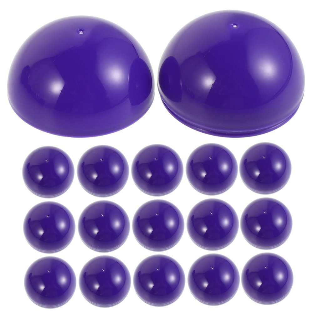 KICHOUSE 50pcs Plastic Raffle Balls Seamless Bingo Drawing Balls for Games Fundraising Events and Party Decorations Engaging Gaming Experience