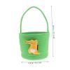 Abaodam Handwoven Small Cotton Rope Basket Candy Container for Shower and Wedding Lightweight Mini Dinosaur Snack and Toy Storage Crate Portable Basket for Nursery Boy Girl Cat and Dog Toys view 2