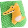 Abaodam Handwoven Small Cotton Rope Basket Candy Container for Shower and Wedding Lightweight Mini Dinosaur Snack and Toy Storage Crate Portable Basket for Nursery Boy Girl Cat and Dog Toys view 3