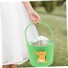 Abaodam Handwoven Small Cotton Rope Basket Candy Container for Shower and Wedding Lightweight Mini Dinosaur Snack and Toy Storage Crate Portable Basket for Nursery Boy Girl Cat and Dog Toys view 4