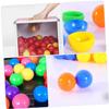 Garneck 100Pcs Openable Balls Sphere Game Balls for Festive Events Raffle Draws and Party Supplies Durable Lightweight for Fun Celebrations view 4