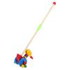 BESPORTBLE Wooden Push Walker Cartoon Animal Walker Toy Boys and Girls Birthday Christmas Party view 1