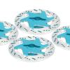 Jinlorion 4pcs Aluminum Alloy CNC Simulated Brake Disc Set, Lightweight and Durably Accessory for 1:10 RC Car, to Install, Replace Old or Damaged Ones, Size and Shape, (Blue) view 4
