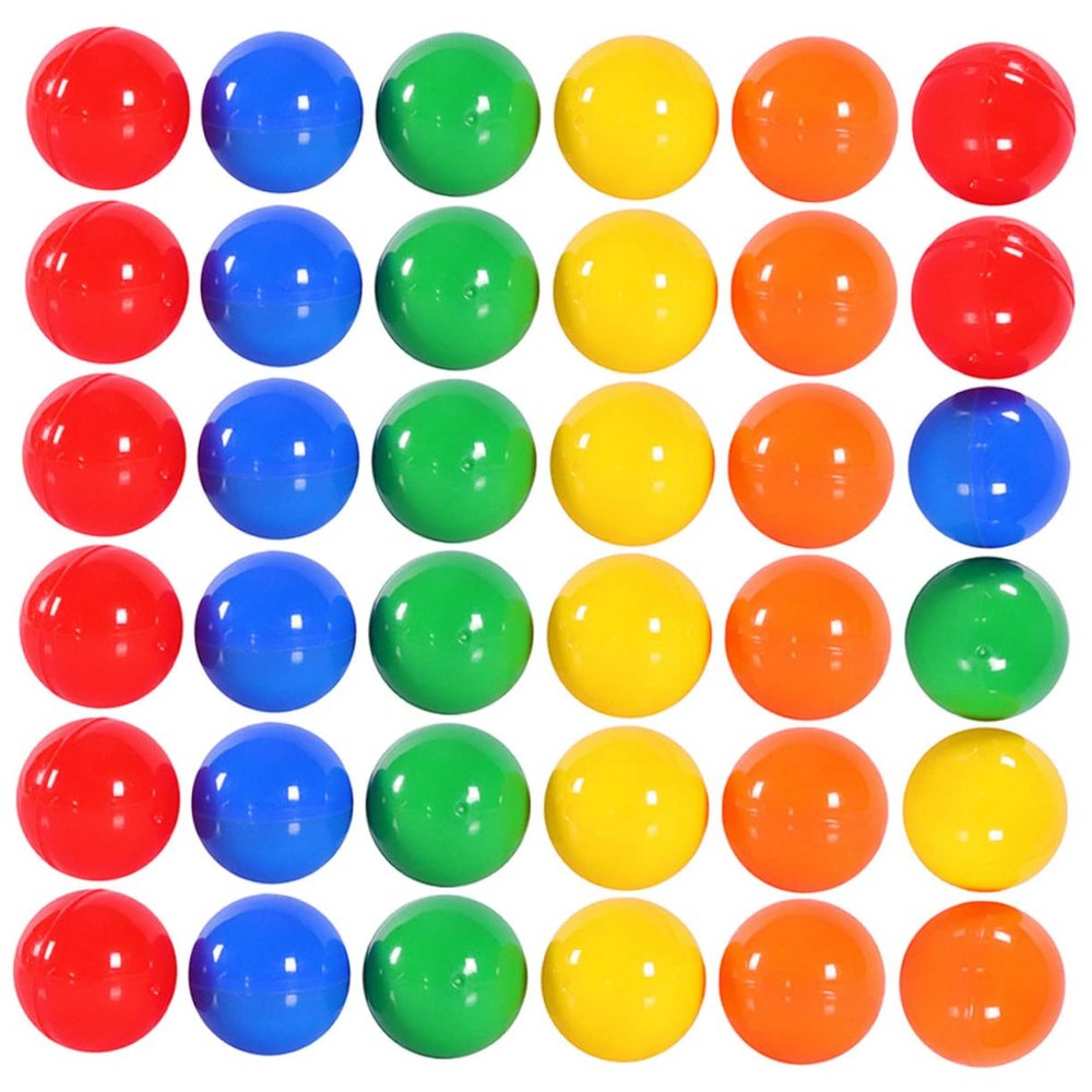 Abaodam 100pcs Openable Raffle Drawing Balls for Party Games Fun Lottery Sphere Balls 3CM Size for Festivals Events and Home Gatherings