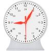 HOODANCOS Teaching Clock Model for Kids Learning Time Telling Educational Toy with Durable Molded Design and 3-Hand Link Clock for Early Development view 1