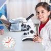 HOODANCOS Teaching Clock Model for Kids Learning Time Telling Educational Toy with Durable Molded Design and 3-Hand Link Clock for Early Development view 2