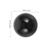 Abaodam 5pcs Miniature Pinball Machine Black Plastic for Fun for Family Gatherings and Parties Multiplayer Enjoyment view 2