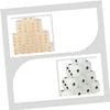 Abaodam 10Pcs Luminous Six Sided Dice Glow Dark Party Game Dice for Bar Gatherings and Shows Comfortable Corner Design for view 3
