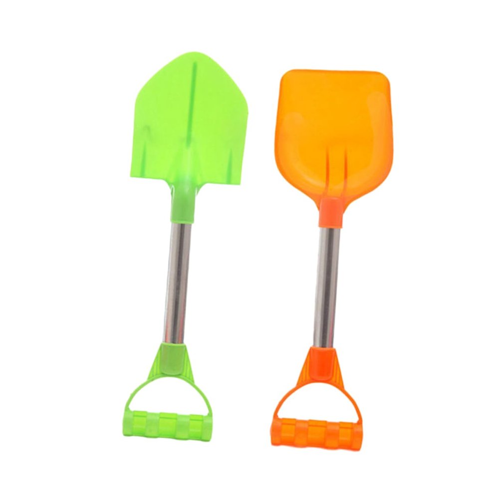 BCOATH 2Pcs Sand Shovels Portable Beach for Boys Lightweight Sand Spades for for Sandbox Backyard Beach Activities
