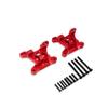 Compatible with 1/16 16101 16102 16103 16106 16201 PRO High Speed RC car Upgraded Metal Fittings Front and Rear Shock Brackets(Red) view 1