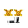 Compatible with 1/16 16101 16102 16103 16106 16201 PRO High Speed RC car Upgraded Metal Fittings Front and Rear Shock Brackets(Red) view 4