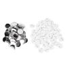 aqxreight 100pcs Badge Back Cover Tinplate Plastic Base Avoid Firm DIY Badge Tool for Christmas Birthday Gifts50mm 100pcs Back CoverDIY ToolTinplate Activities of and (100 Sets of 50MM Badges) view 4
