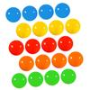 SKISUNO 20Pcs Balls Durable Plastic Eggs for Raffle Games Party Activities and Contests Includes and Balls view 1