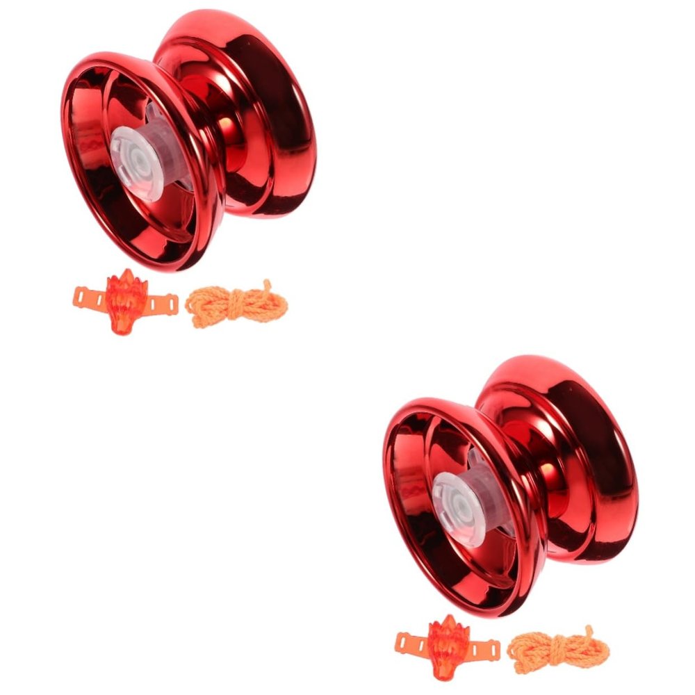 GARVALON 2sets Professional Unresponsive Yo-yo Extra String Beginner to Advanced Toy for Competitions and Skill Development