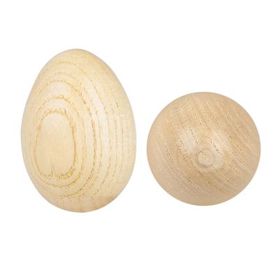 BESPORTBLE 2pcs Wooden Musical Egg for Percussion Instruments for Hands Material Safe for Early Music Learning