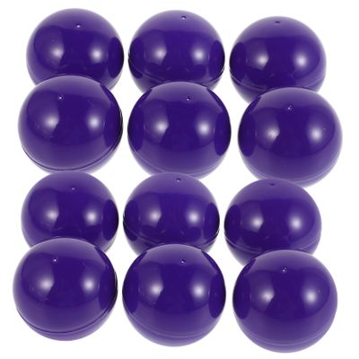 BESPORTBLE 50 Pcs Plastic Raffle Balls Openable Hollow Capsules for Bingo Party Games Fundraising Events and Decorations Easy to Use Smooth Surface for Seamless Prize Draws