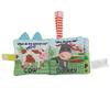 bebe mondo Soft Baby Books  Crinkle Cloth Books for Infants, Touch and Feel Sensory Toys, Baby Gifts for 0-6-12-18 Months, Bunny & Farm Theme (2-Pack) view 3