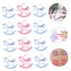 FOYTOKI 48Pcs Mini Acrylic Rocking Horse for Desktop Decoration Shower Party Ornaments Safe Lightweight Adornment for Living DIY Craft Supplies view 2