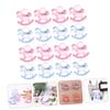 Gogogmee 48Pcs Mini Acrylic Rocking Horse DIY Desktop Decoration for Parties Home Decor and Safe Lightweight Miniature Rocking Horse Ornaments view 3