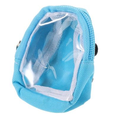 Kisangel Cute Miniature Backpack Zipper School Bag for Dolls Tiny Doll Travel Bag Blind Case for Bjd