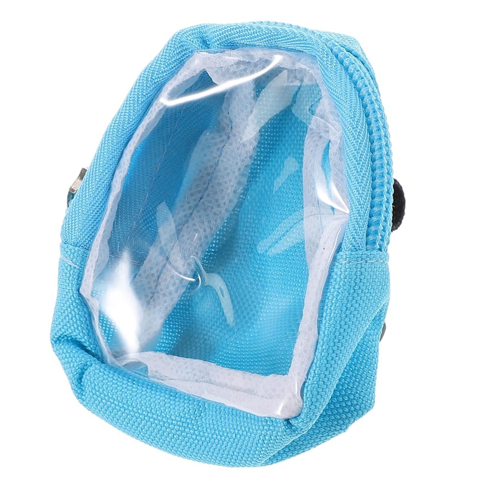 Kisangel Cute Miniature Backpack Zipper School Bag for Dolls Tiny Doll Travel Bag Blind Case for Bjd