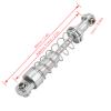 2 Pairs RC Car Shock Absorber, 90mm Aluminum Alloy RC Shocks Replacement RC Car Modification Parts for WPL C14 C24 MN D90 99S Model (Silver) view 2
