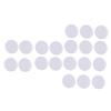 HOODANCOS 100Pcs White Round Baby Rattle Noise Makers Insert Squeakers Plastic Boxes for Playtime view 1